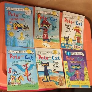 Pete the Cat Children's Book Set Of 6